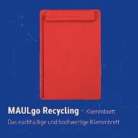 Klembord maul a4 staand rood recycled - thumbnail