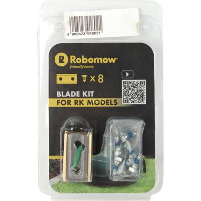 Robomow 122-100-619 Reserve mes Set van 8 stuks Geschikt voor (grastrimmer): Robomow RK2000, Robomow RK1000 Robomow 122-100-619 Reserve mes Set van 8 stuks Geschikt voor (grastrimmer): Robomow RK2000, Robomow RK1000