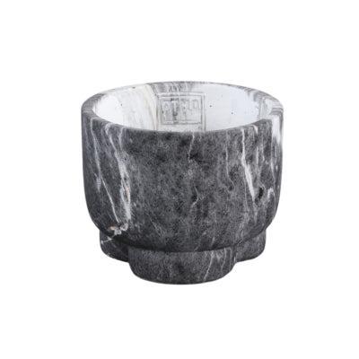 PTMD bloempot marmy zwart s 12 cm | 8 stuks