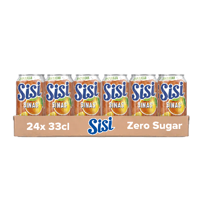 Sisi sinas zero sugar blik (24x 33cl)