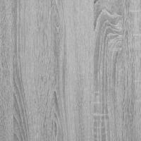 Kledingkast Grijs sonoma 55 x 25 x 189 cm Bewerkt hout - thumbnail