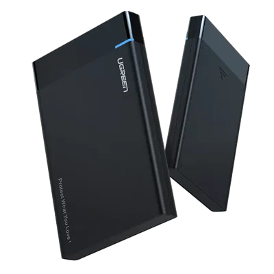 Ugreen Sata III Harde schijf behuizing 2,5" HDD/SSD Zwart