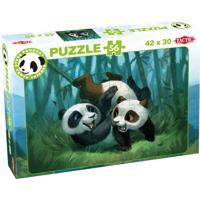 Tactic legpuzzel Panda Stars Playtime junior 56 stukjes - thumbnail