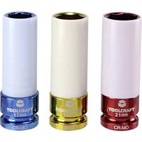 TOOLCRAFT 1544321 Dopsleutelset 1/2 (12,5 mm) 3-delig - thumbnail