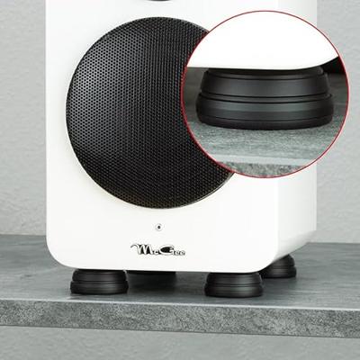 Audio Dynavox - 4 delige trillingsdempers, zwart - thumbnail