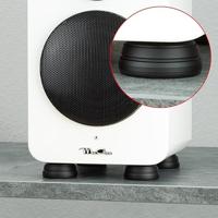 Audio Dynavox - 4 delige trillingsdempers, zwart - thumbnail