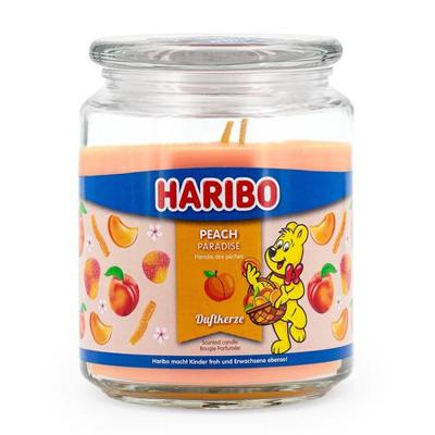 Haribo - Geurkaars Peach Paradise - 510g Haribo - Geurkaars Peach Paradise - 510g