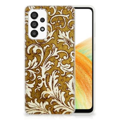 Siliconen Hoesje Samsung Galaxy A33 5G Barok Goud Siliconen Hoesje Samsung Galaxy A33 5G Barok Goud