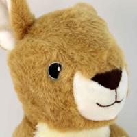 Take Me Home knuffel pluche - kangaroo met baby, 32cm - thumbnail