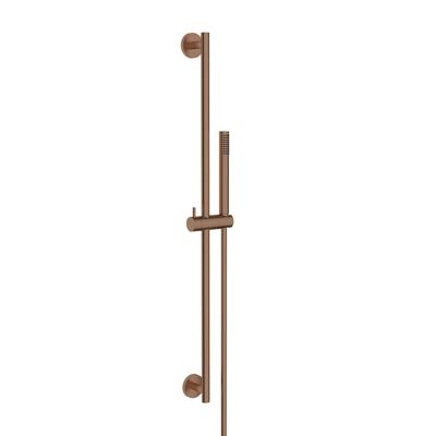 Glijstangset Wiesbaden Remi Met Staafhanddouche 1 Stand 150 cm Geborsteld Brons Koper