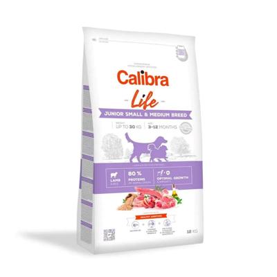 Calibra Life Dog Junior Small & Medium Breed Lamb hondenvoer 2.5kg