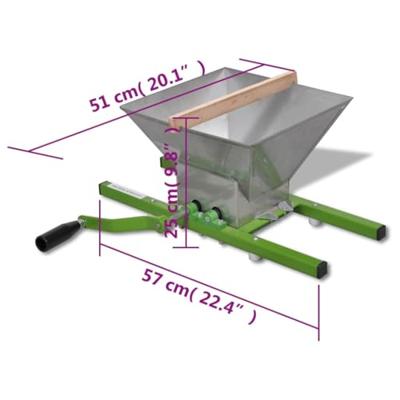 VidaXL Fruitstamper 7 l VidaXL Fruitstamper 7 l