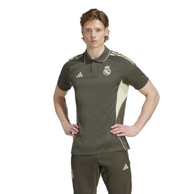 adidas Real Madrid Polo 2025-2026 Grijs Lichtgroen