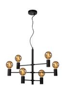 Lucide LEANNE - Hanglamp - 6xE27 - Zwart - thumbnail