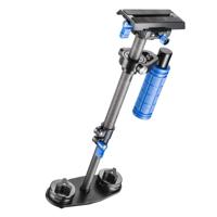 Walimex Pro StabyPod XS Zweefstatief Steadycam voor stabilisatie van DSLR-camera's (maat max. 40 cm, carbon, snelwisselplaat, contragewichten, tas) - thumbnail
