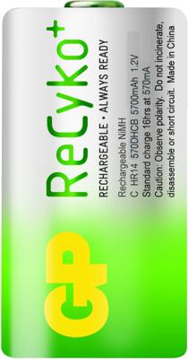 GP Batterij oplaadbaar recyko d x2st