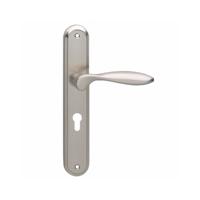 Intersteel Deurkruk George op schild nikkel mat - thumbnail