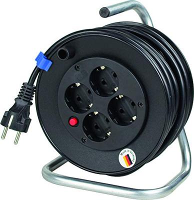 Schwabe Mini Kabelhaspel Vinyl H05VV-F 3x1,5 Ø180mm IP20 15m