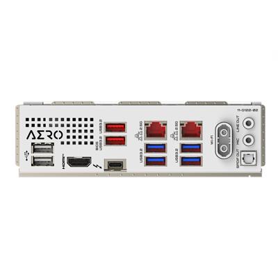 GIGABYTE z890 aero g socket 1851 moederbord (raid, 2x 2.5gb-lan, wi-fi 7, bt, sound, atx)