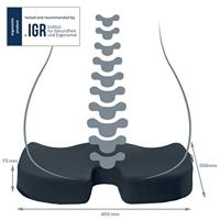 Leitz Ergo Cosy stoelkussen, grijs - thumbnail