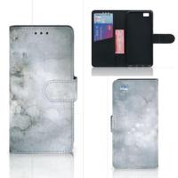 Hoesje Huawei Ascend P8 Lite Painting Grey - thumbnail