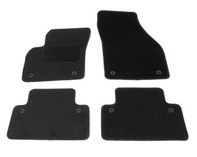 Automatten op maat - zwart stof - Volvo V50 2004-2012