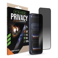 Striker D3O Xtreme Impact Privacy Glass Screen Protector - Black Frame - Apple iPhone 16 Pro Max/17 Pro Max - thumbnail