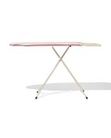 HEMA Brabantia strijkplank B voor stoomgenerator 124x38cm strepen roze (zand) - thumbnail