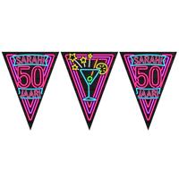 Paperdreams neon party vlag sarah - thumbnail