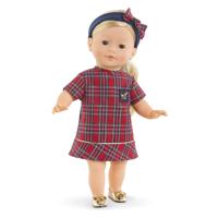 Corolle holidays jurkje en haarband voor babypop, 36cm - thumbnail