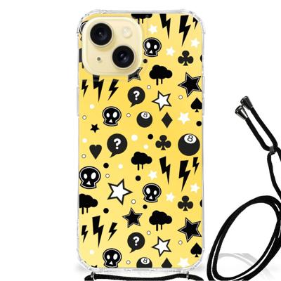 Extreme Case Apple iPhone 15 Punk Geel Extreme Case Apple iPhone 15 Punk Geel