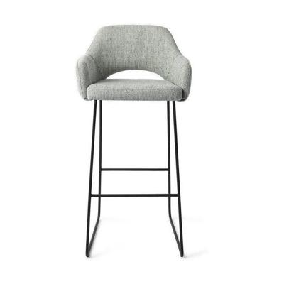 Jesper Home Yanai barkruk H75 Soft Sage slide black