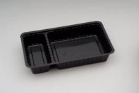 bakje PS A20+1 205x122x36mm zwart 250 stuks - thumbnail