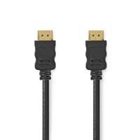 Nedis High Speed ??HDMI™-Kabel met Ethernet | HDMI™ Connector | HDMI™ Connector | 4K@60Hz | ARC | 18 Gbps | 3.00 m | Rond | PVC | Zwart | Label - - thumbnail
