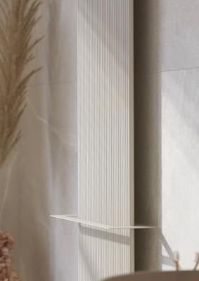 Ben Costela designradiator 810W 42x180cm zand met handdoekhouder