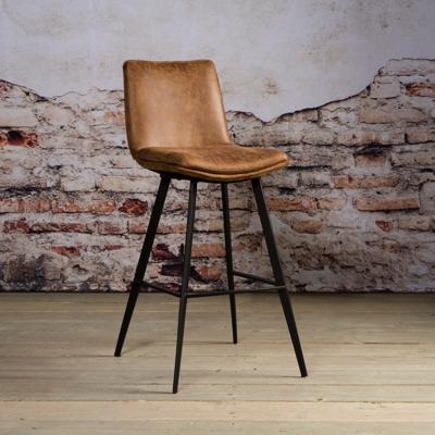 Tower Living Barkruk 'Pamplona ' (zithoogte 75cm), kleur cognac Tower Living Barkruk 'Pamplona ' (zithoogte 75cm), kleur cognac