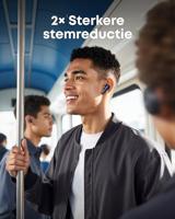 Soundcore Liberty 5 by Anker, draadloze oordoppen met noise-cancelling, 2x sterkere stemonderdrukking, Dolby Audio, 6 microfoons met AI, snelladen en lange batterijduur - thumbnail