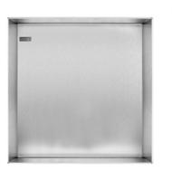 Looox Colour BoX inbouwnis - 60x30x10cm - RVS geborsteld cbox60rvs - thumbnail
