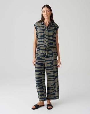 OPUS Jumpsuit Monny shadow