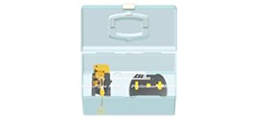 Carrera rc bestuurbare auto cat mini rc 336 hydraulic excavator - thumbnail