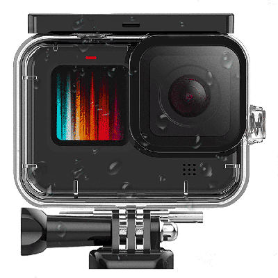 MOJOGEAR Waterdichte behuizing voor GoPro 9,10,11 en 12 - waterproof tot 50 meter