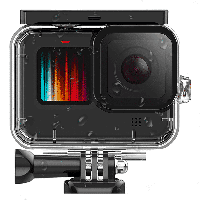 MOJOGEAR Waterdichte behuizing voor GoPro 9,10,11 en 12 - waterproof tot 50 meter - thumbnail