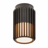 Enzo Plafondlamp | Aludra E27 bruin IP54 - 4803002 - thumbnail