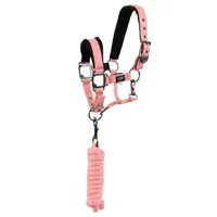 BR Mini Horse Halsterset roze maat:shetl - thumbnail