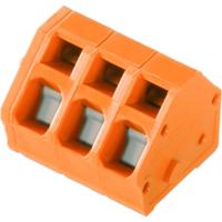 Weidmüller 1913780000 Veerkrachtklemblok 2.5 mm² Aantal polen 2 Oranje 100 stuk(s) - thumbnail