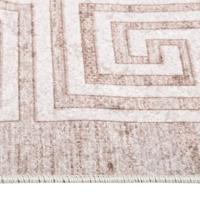 Vloerkleed wasbaar anti-slip 190x300 cm beige - thumbnail