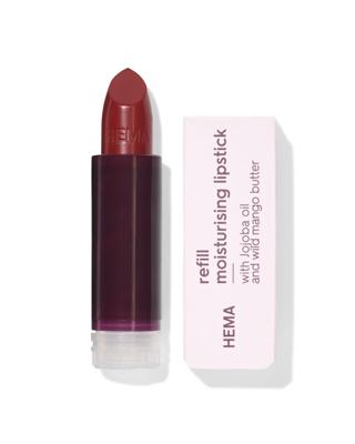 HEMA Navulling moisturising lipstick 49 red velvet - creamy (donkerrood)