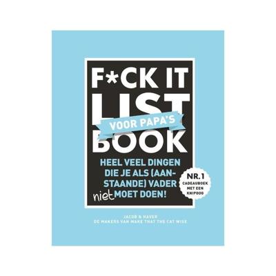 F*ck it list Book voor papa's (Hardback)
