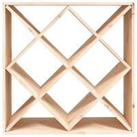 Wijnkast 62x25x62 cm massief grenenhout - thumbnail