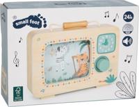 Small Foot - houten televisie muziekdoos safari fsc - thumbnail